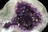 Amethyst Crystal Geode - Large Crysals #37734-1